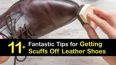 getting scuffs out of fake leather shoes|removing scuffs from leather boots.